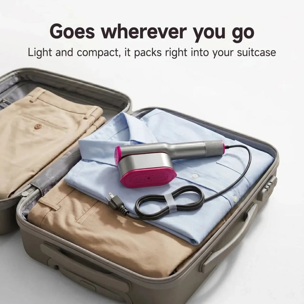 Compact enough for your suitcase