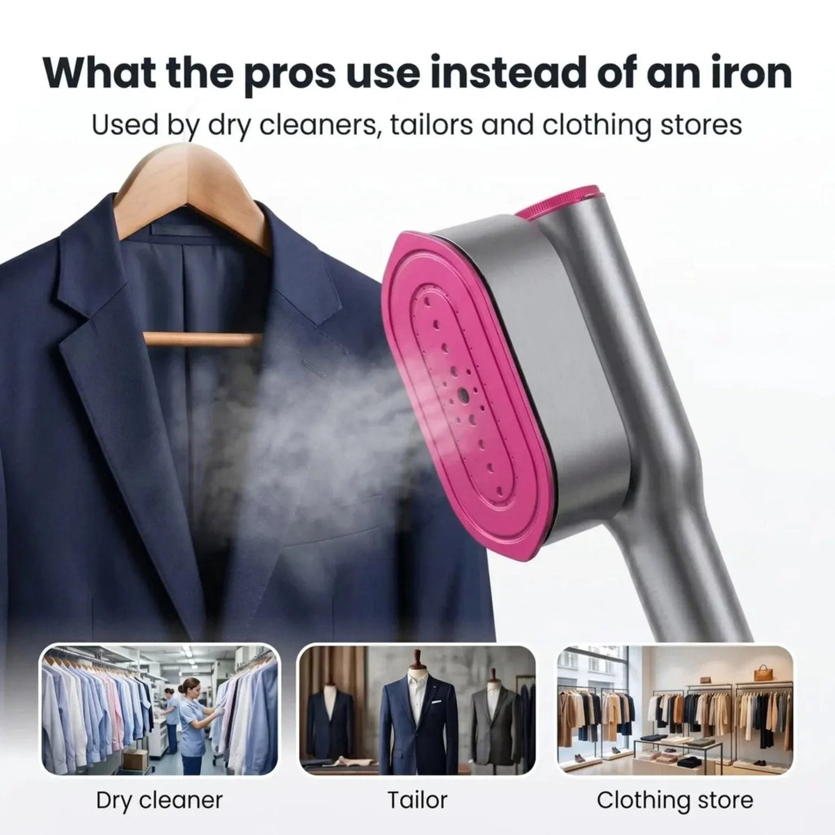 Professional garment care at home